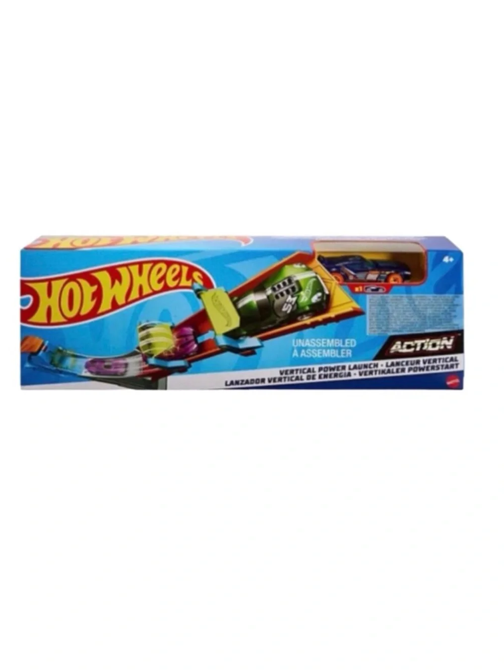 Mattel Hot Wheels Action Power Slam Launcher and Vehicle Set (NWT)